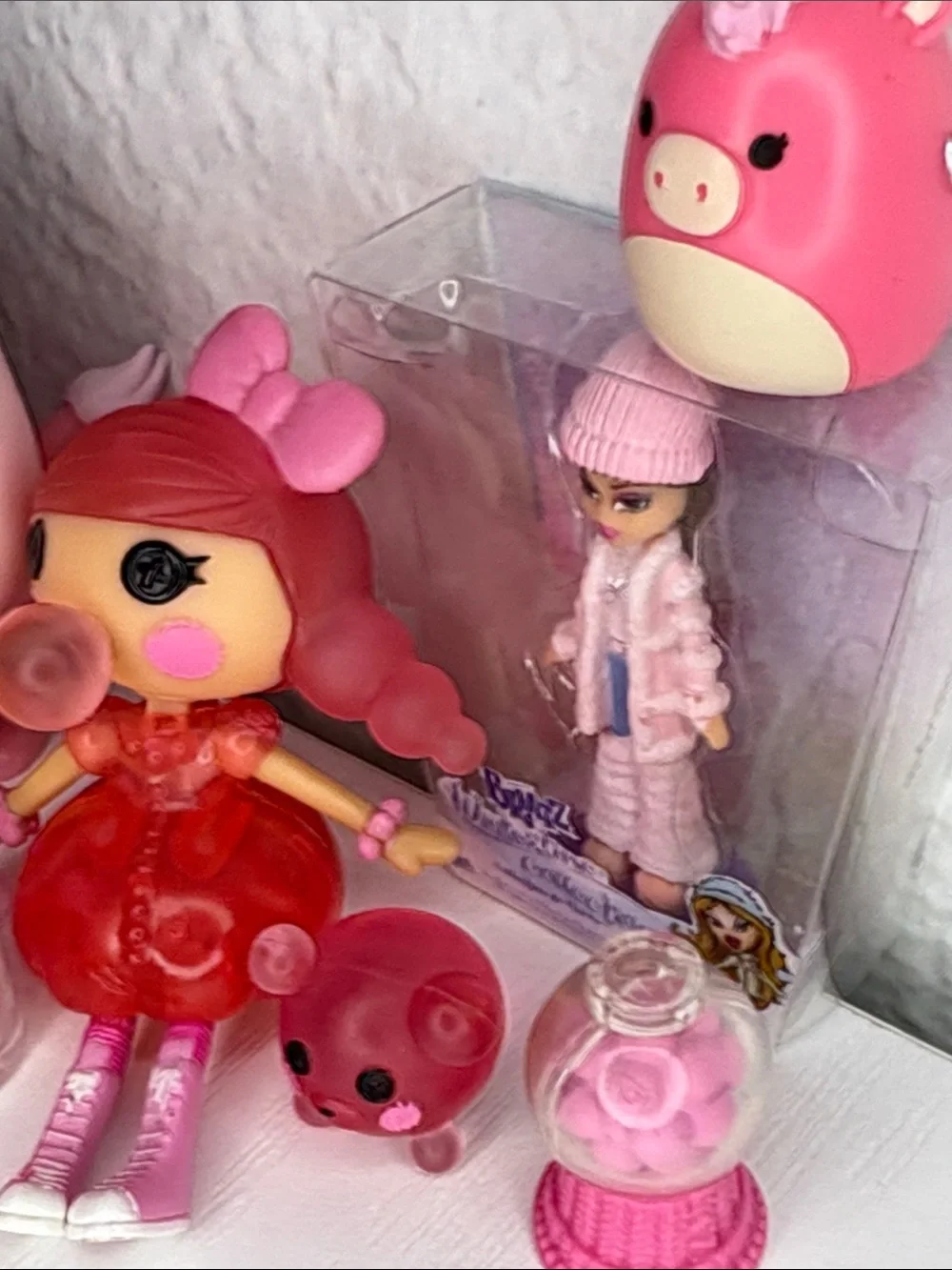 Lalaoopsy Bubble Gum Smack N Pop Pink Toy Bundle